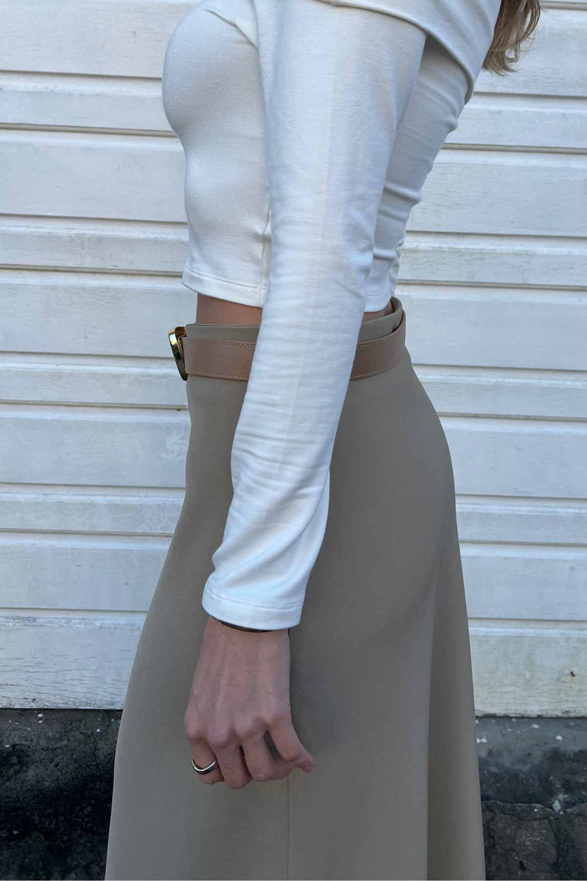 Saia Midi Evasê Yvy