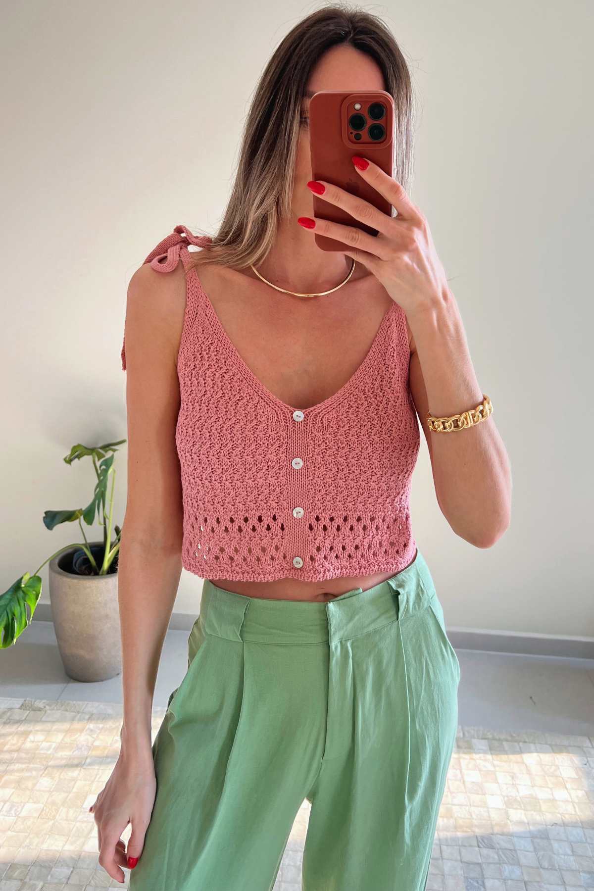 Calça Alfaiataria com Pregas Raissa