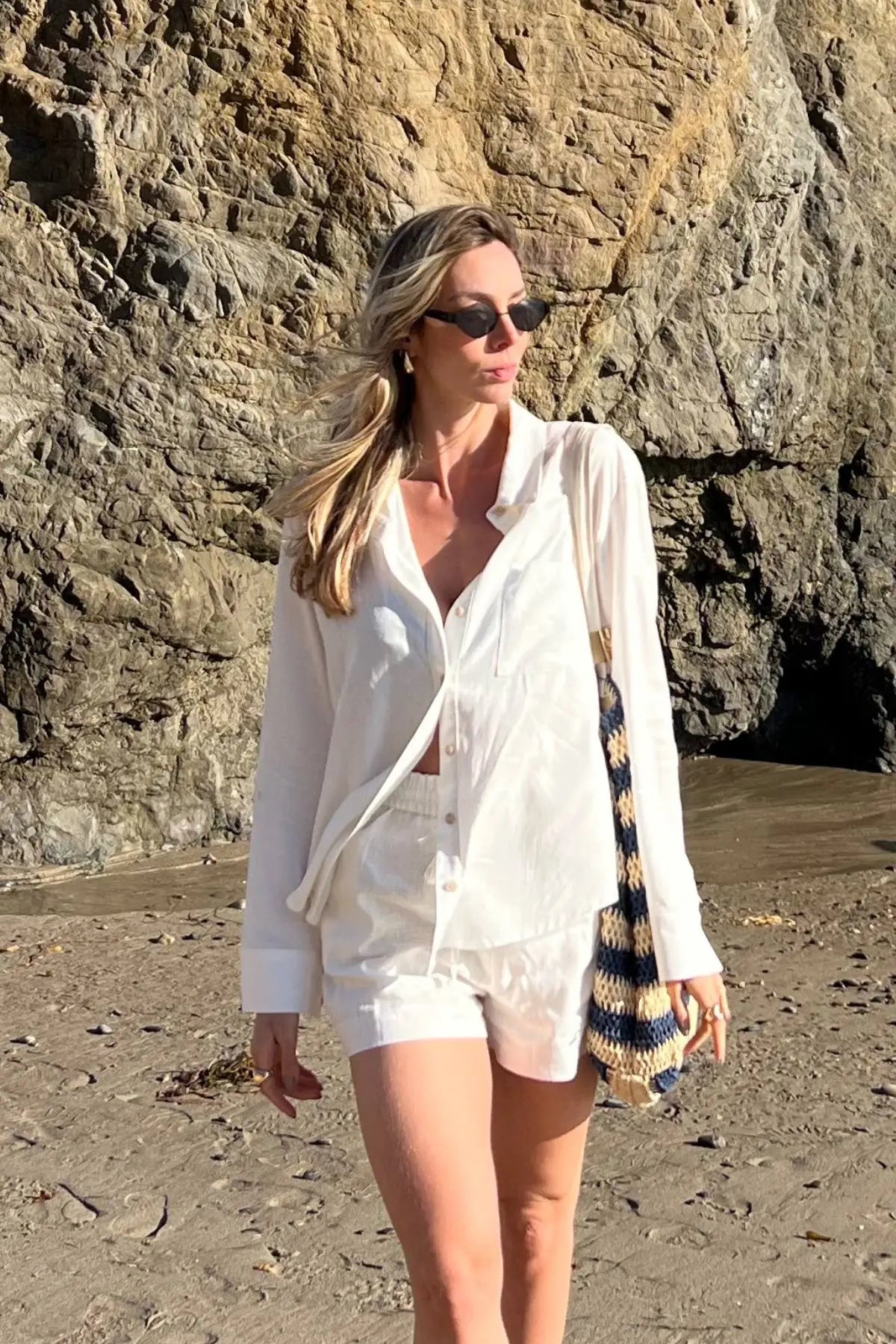 Camisa Feminina Tradicional Longa em Viscolinho Fer