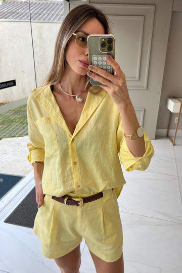 Shorts Feminino Alfaiataria Candy