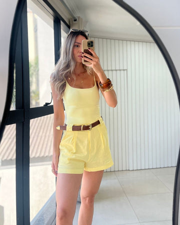 Shorts Feminino Alfaiataria Candy