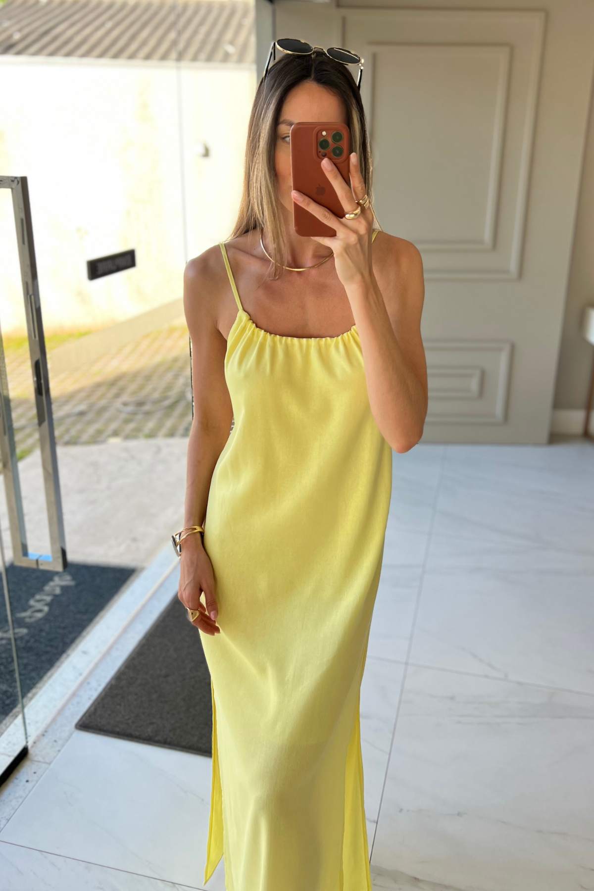 Vestido Longo Decote nas Costas Melissa