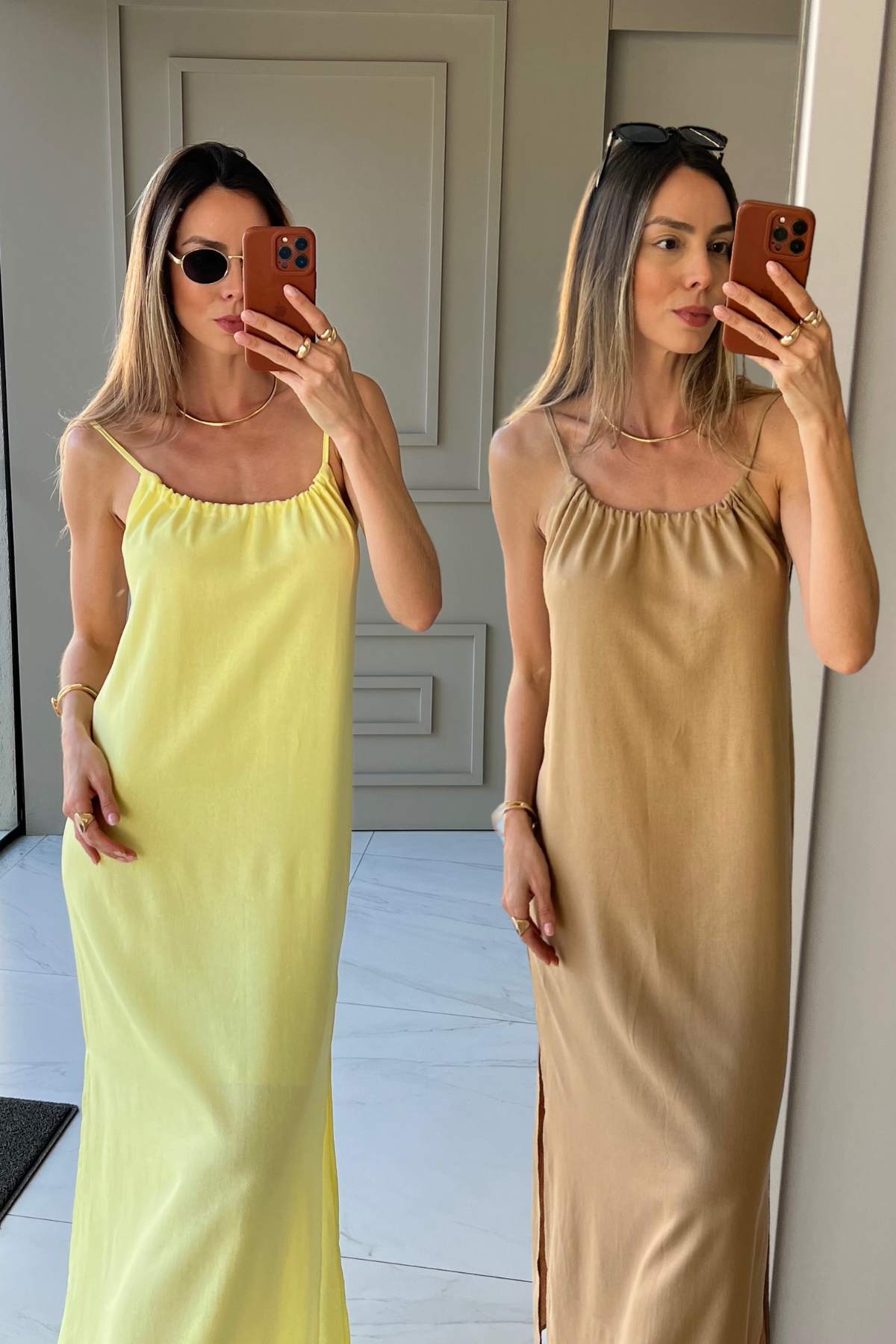 Vestido Longo Decote nas Costas Melissa