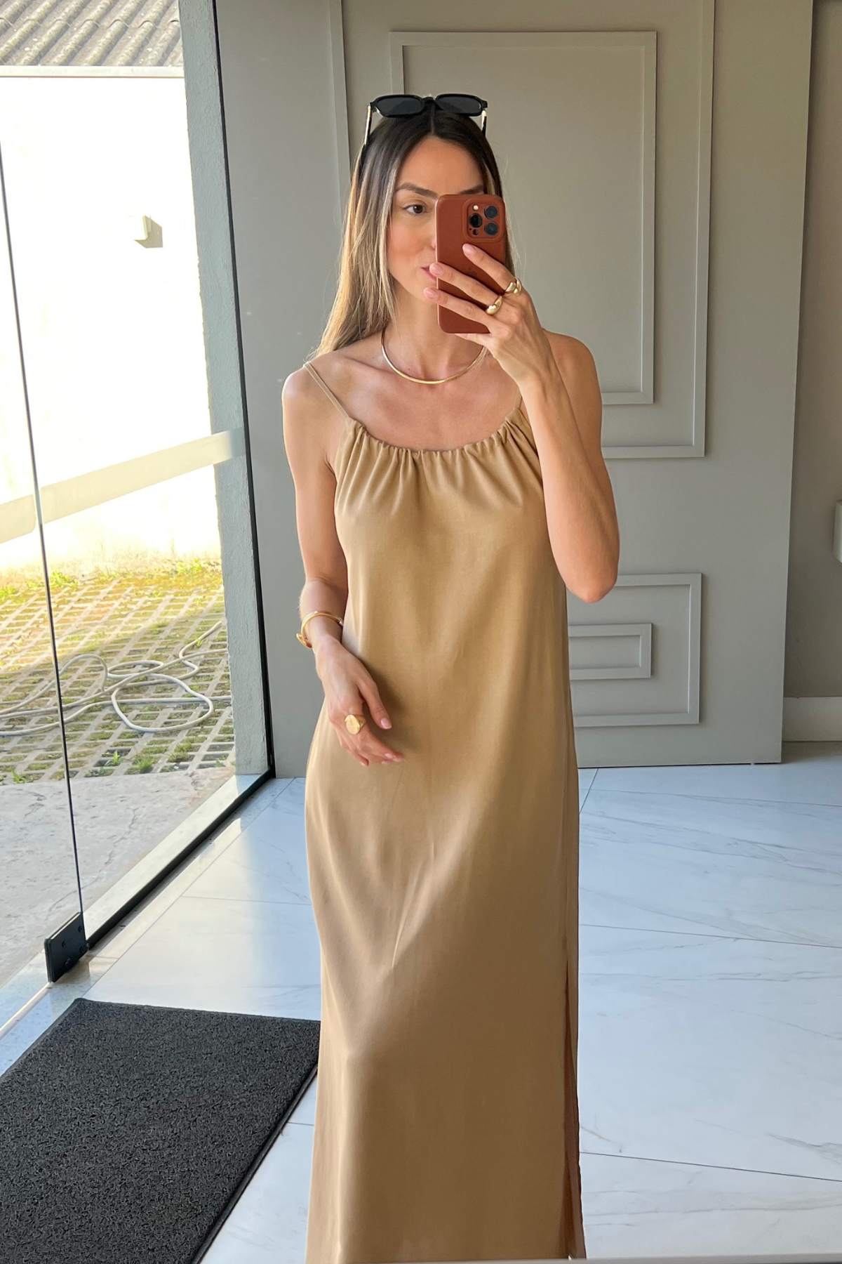 Vestido Longo Decote nas Costas Melissa