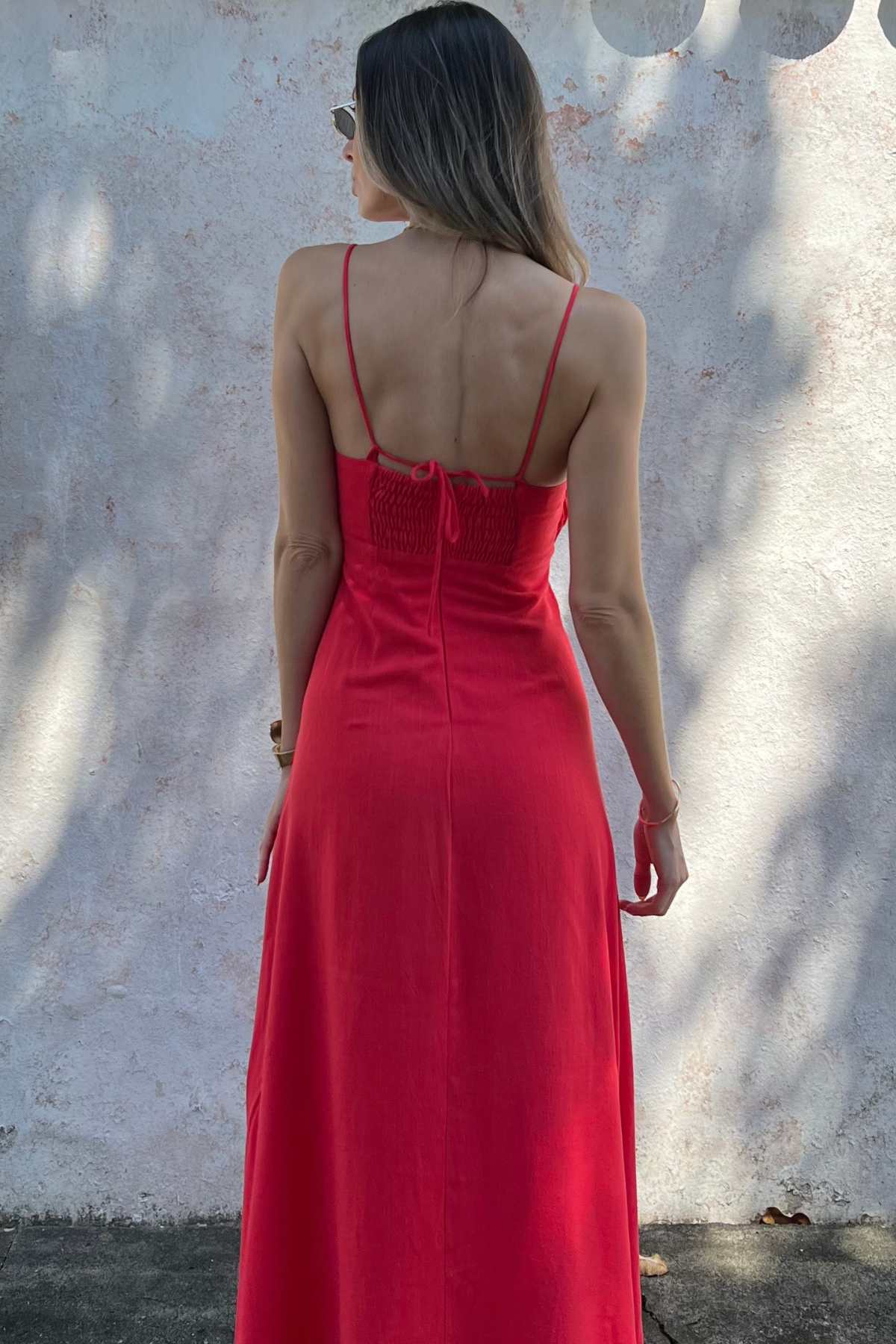 Vestido Com Recorte no Busto Rafaela